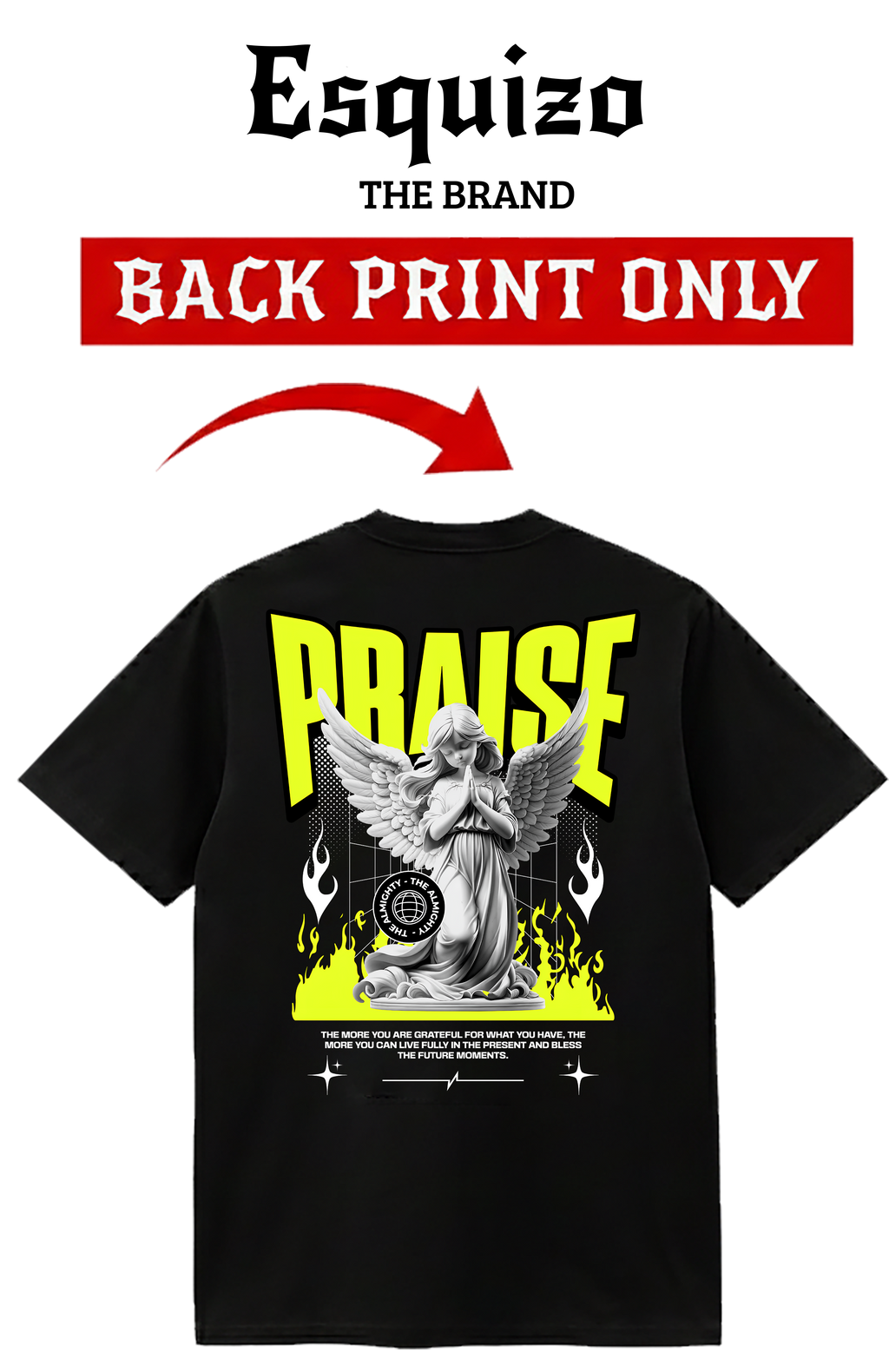 Praise Angel T-Shirt – Gratitude Edition