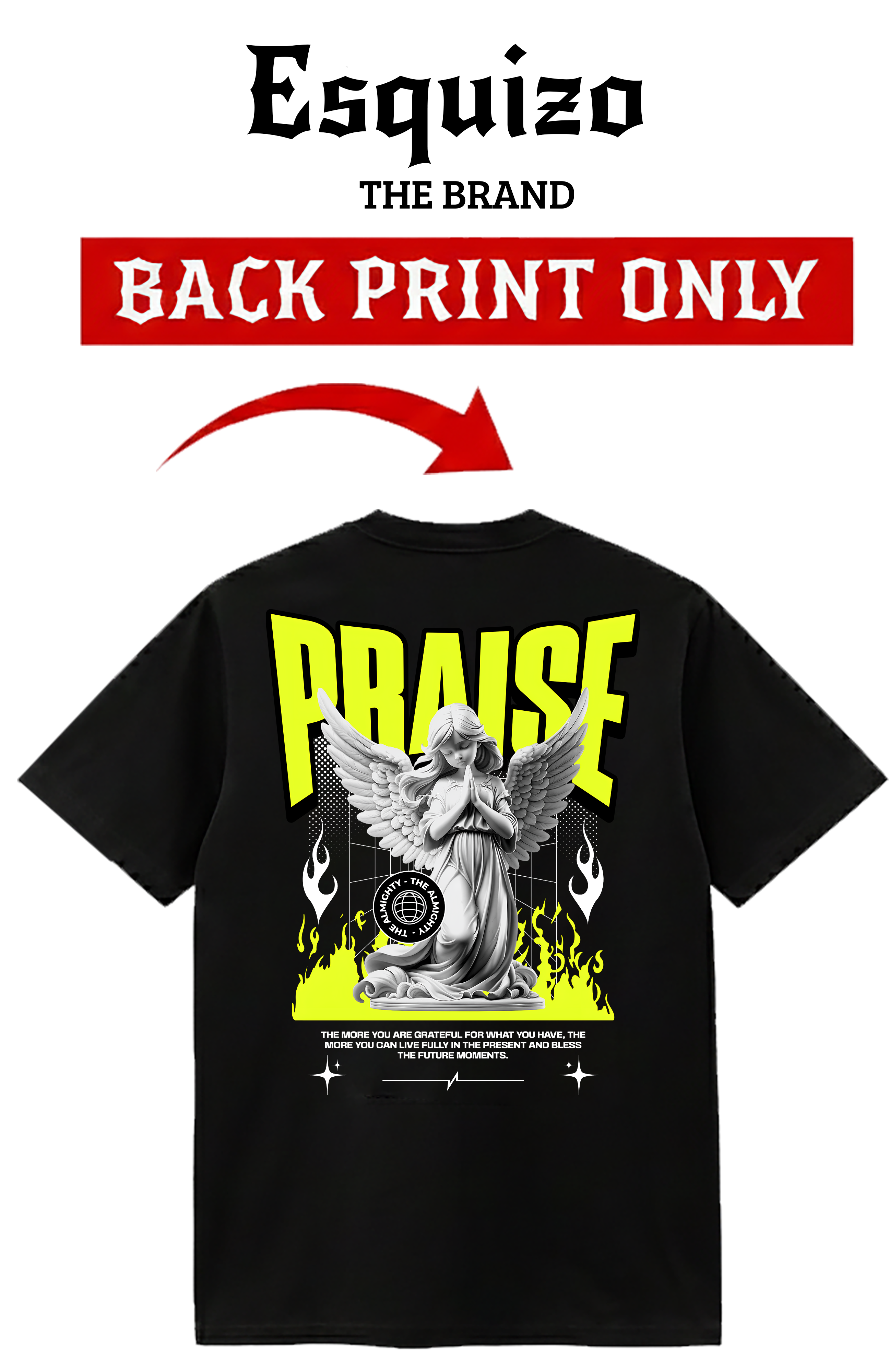 Praise Angel T-Shirt – Gratitude Edition
