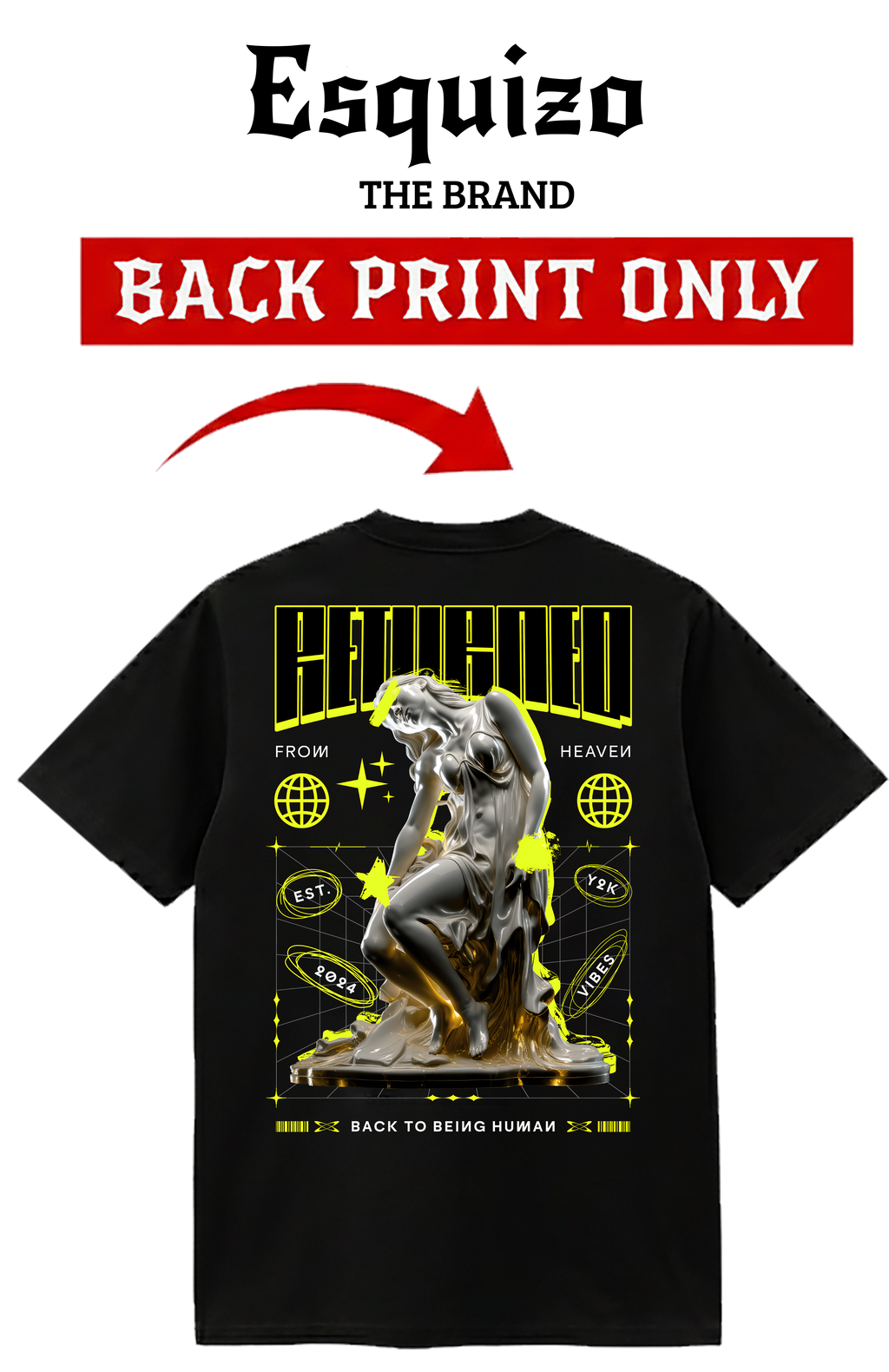 Reflected Angel T-Shirt – Back to Being Human Edition