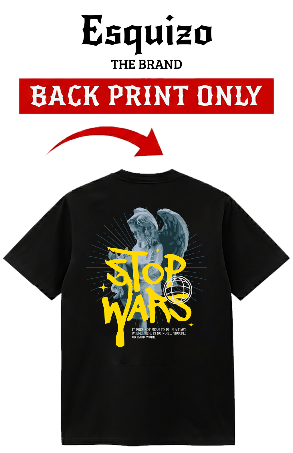 Stop Wars T-Shirt – Inner Peace Edition
