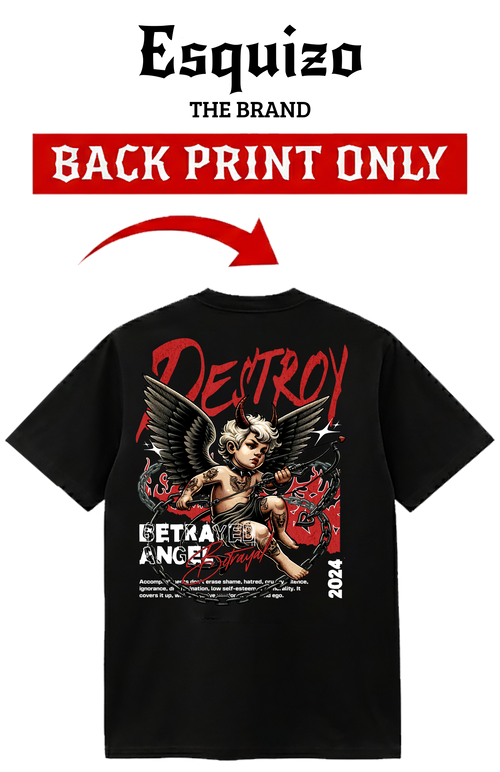 Betrayed Angel T-Shirt – Destroy & Betrayal Edition