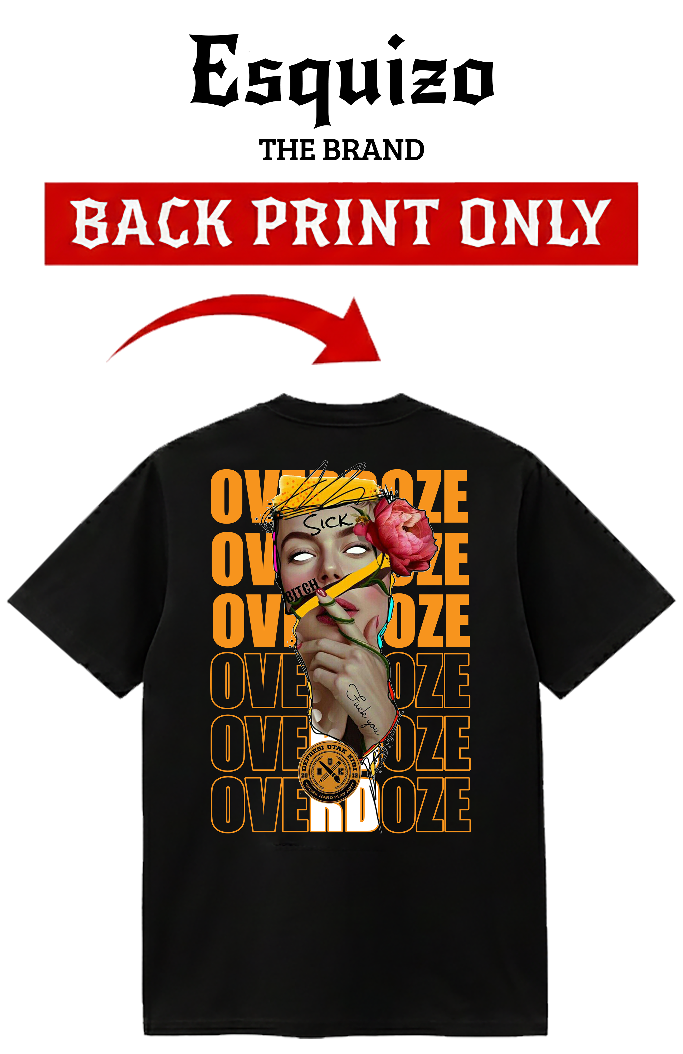 Overdoze T-Shirt – Sick Reality Edition